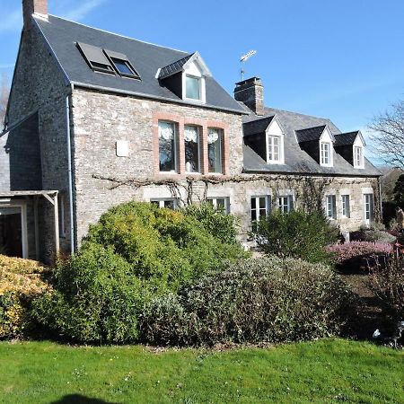 Gite De Charme "La Maison Saint-Leonard" Avec Piscine, Spa, Vue Sur Le Mont Saint-Michel Vains Eksteriør bilde