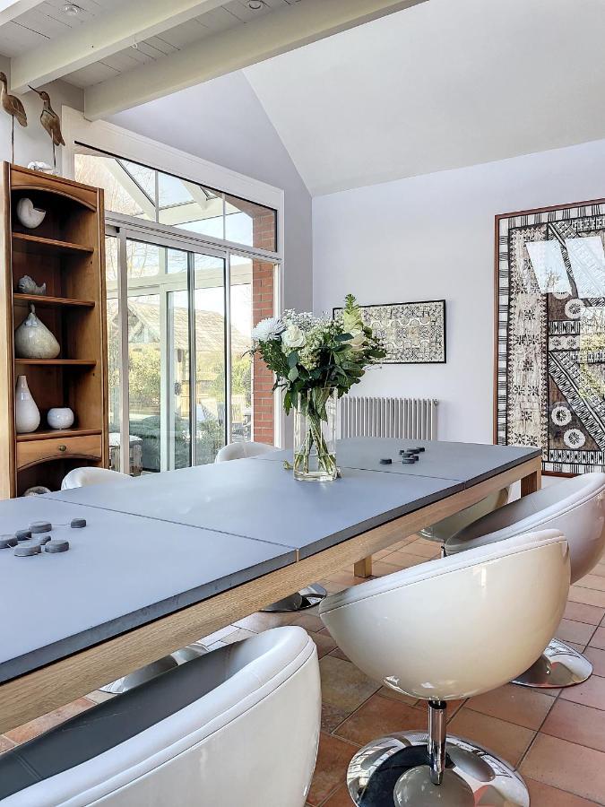 Gite De Charme "La Maison Saint-Leonard" Avec Piscine, Spa, Vue Sur Le Mont Saint-Michel Vains Eksteriør bilde